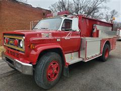 1990 Chevrolet C70 S/A Fire Truck 