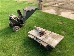 Craftsman Table Saw & Chipper 