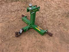 John Deere Quick Hitch 3-Pt Attachment W/2" & 2 5/16" Ball Receivers 