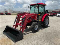 2023 Mahindra 2660 HST CAB Compact Utility Tractor W/Loader 