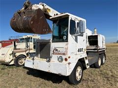 1985 Badger 460 Hydro-Scopic Mobile Excavator On 6x4 Carrier 