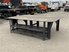 Steel Shop Table 