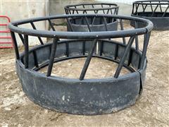 8’ Poly Round Bale Feeder 