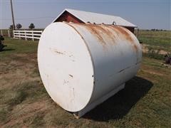 1000-Gallon Diesel Storage Tank On Skids 