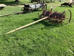 Horse Drawn Two Row Corn Stalk Chopper 