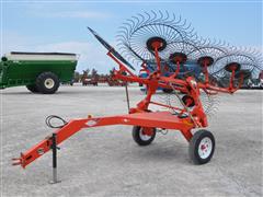 KUHN SR110 10-Wheel Hay Rake 