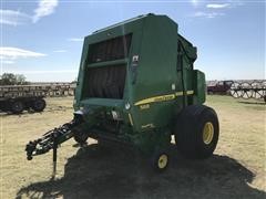 2010 John Deere 568 Cover Edge MegaWide Plus Round Baler 