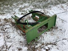 Shop Built Skid Steer Equipment Adapter 