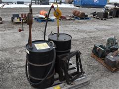 Pallet Of Oil Drums 