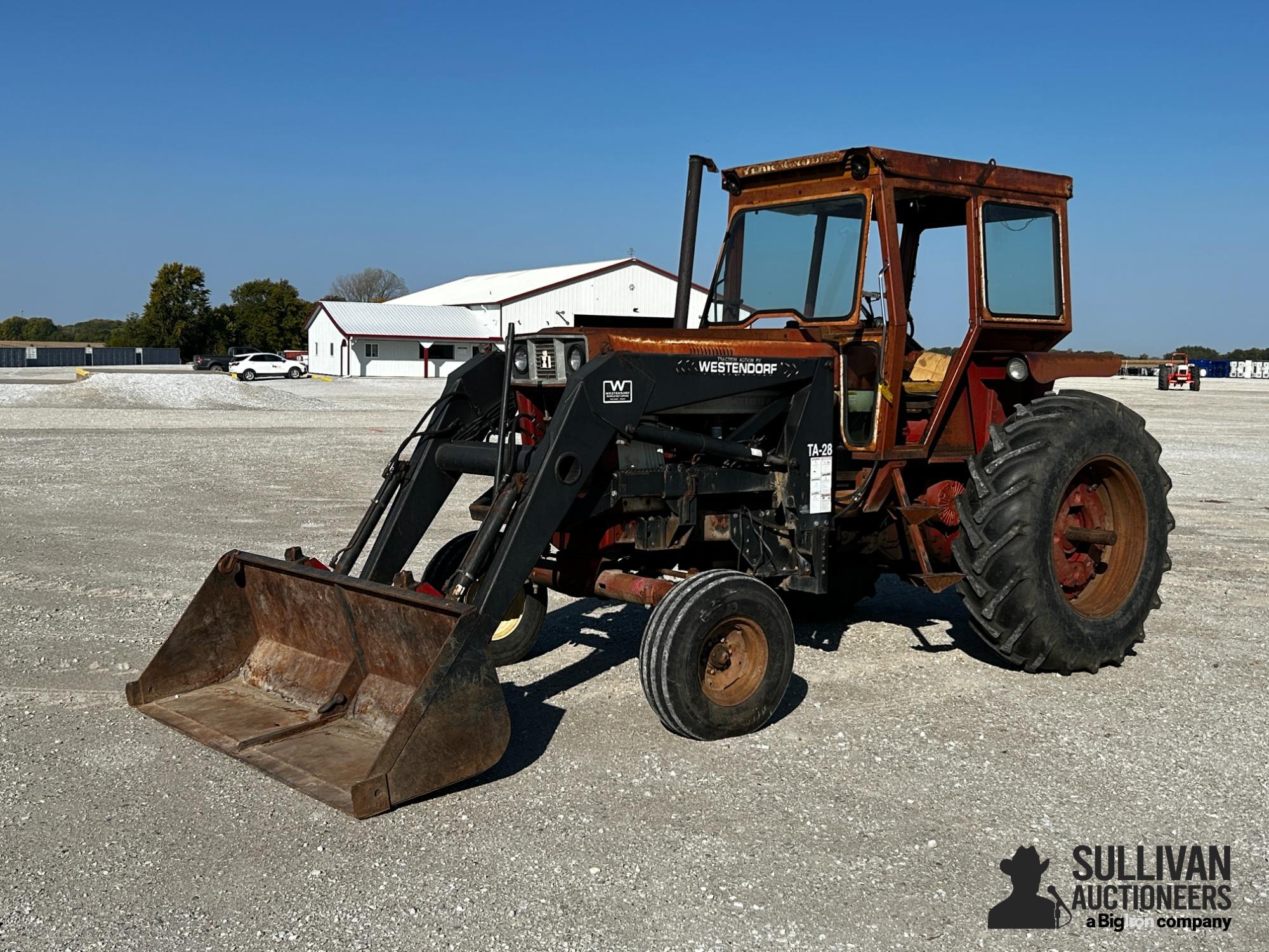 1974 International Harvester 766 2WD Tractor W/Loader 