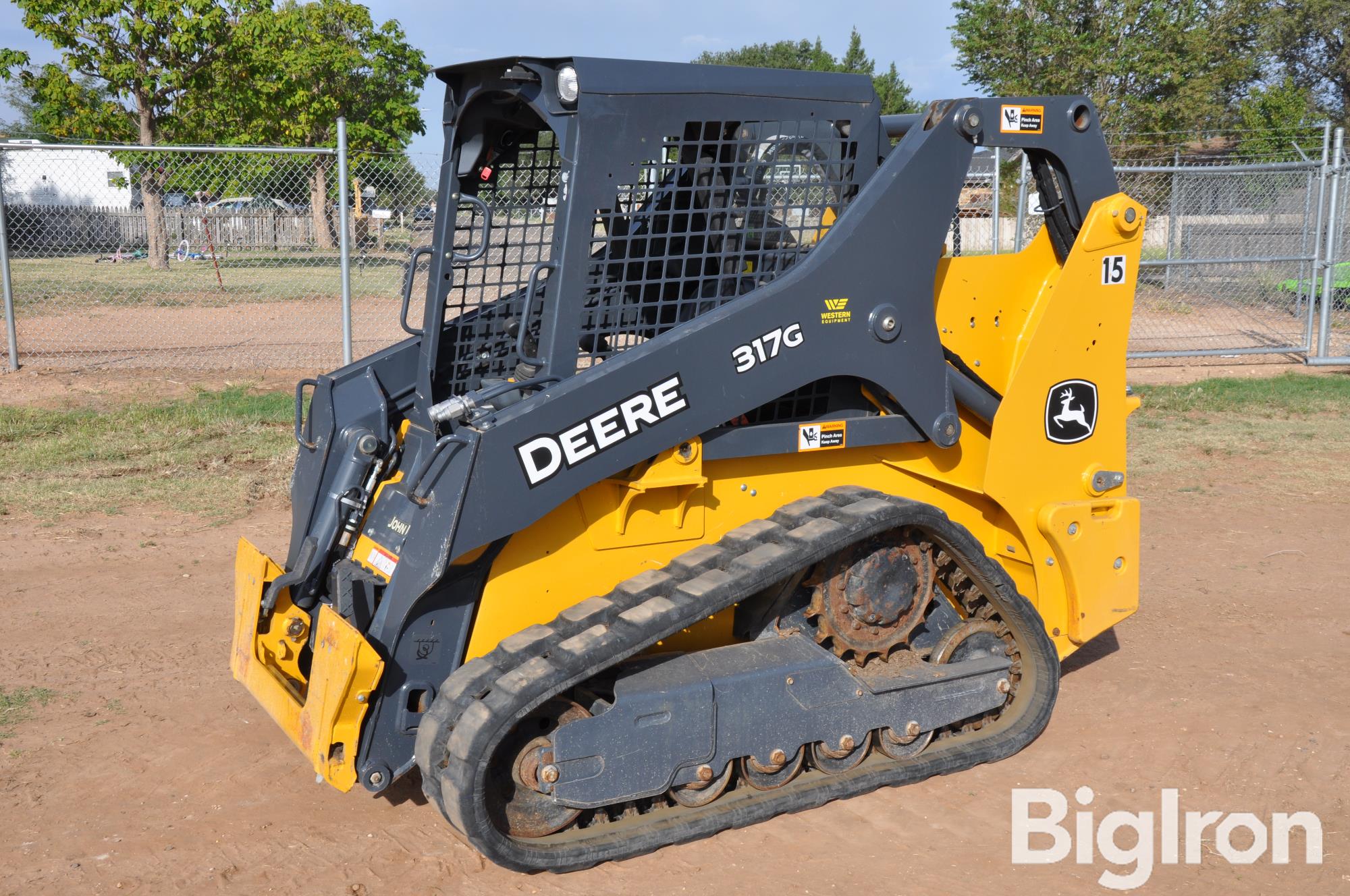 2019 John Deere 317G Compact Track Loader 