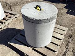 Concrete Septic Man Hole & Lid 