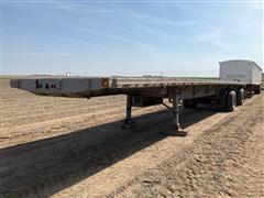 1997 Fontaine T/A Spread Axle Combo Flatbed Trailer 