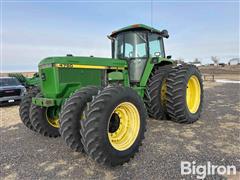 1992 John Deere 4760 MFWD Tractor 