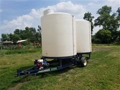 Schaben Liquid Storage Tanks On Trailer 