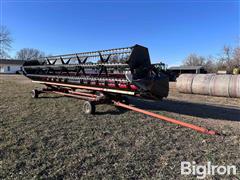 2003 Case IH 1020 Flex Header & Trailer 