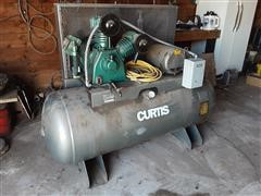 Curtis CIP1023E120H 125-Gal 3 Phase Air Compressor 