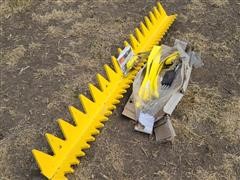 Ratchet Rake Skid Steer Bucket Rake 