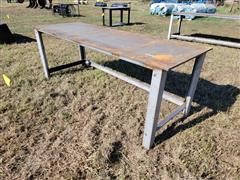 Heavy Duty Steel Work Bench 