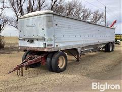 1980 Timpte Supper Hopper T/A Grain Trailer W/Westfield Auger 