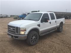 2008 Ford F350 Lariat Super Duty 4x4 Crew Cab Pickup 