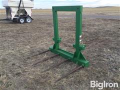 John Deere Tractor Loader Bale Forks 