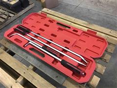 Valley Large Pry Bar Set In Case 