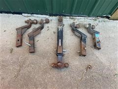 Pickup Receiver Hitch Drawbar Assemblies 