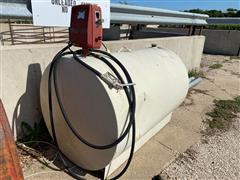 500-Gallon Fuel Tank & Pump 