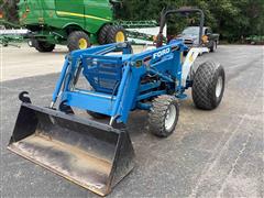 1990 Ford 2120 MFWD Tractor W/Loader 