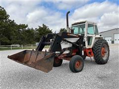 1976 Case 1370 Agri King 2WD Tractor W/Loader 