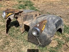 1941 Chevrolet Pickup Front Fenders & Headlights 