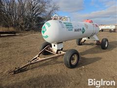 1000-Gallon Anhydrous Ammonia Tank Trailer 