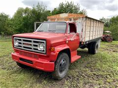 1981 GMC C6000 S/A Grain Truck 