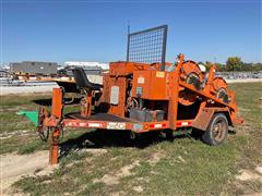 2001 Wagner Smith T-4DP-36-FT4 4-Drum S/A Tensioner/Puller Trailer 