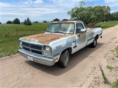 1991 Dodge RAM 150 2WD Pickup 