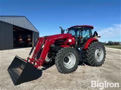 2022 Case IH Farmall 140A MFWD Tractor W/Loader 