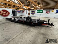 Run #130 - 2024 Maxey Maxx-D A6X Drop N Load T/A Car Trailer 