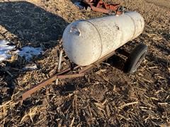 1967 150 Gal Propane Tank On Cart 