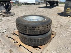 Lead F835 235/85R16 Tires W/Rims 