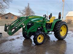 2006 John Deere 4120 MFWD Compact Utility Tractor W/Loader 