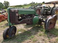 1951 John Deere A 2WD Tractor 