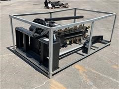 2022 48" Trencher Skid Steer Attachment 