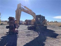 2002 John Deere 200LC Excavator W/Quadco 5600 Timber Harvesting Processor 