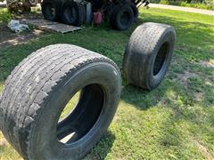 455/55R22.5 Super Single Truck Tires 