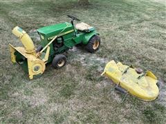 John Deere 60 Riding Lawn Tractor & Attachments 