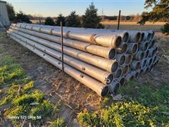 8" Aluminum Gated Irrigation Pipe 