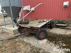 Flat Hay Rack W/Hoist 