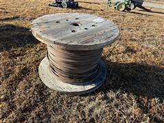 Steel Cable & Wooden Spool 