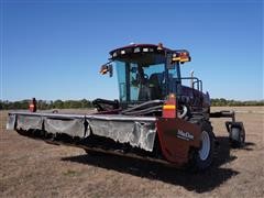 2014 MacDon M205 Self-Propelled Windrower W/Rotary Disc Header 